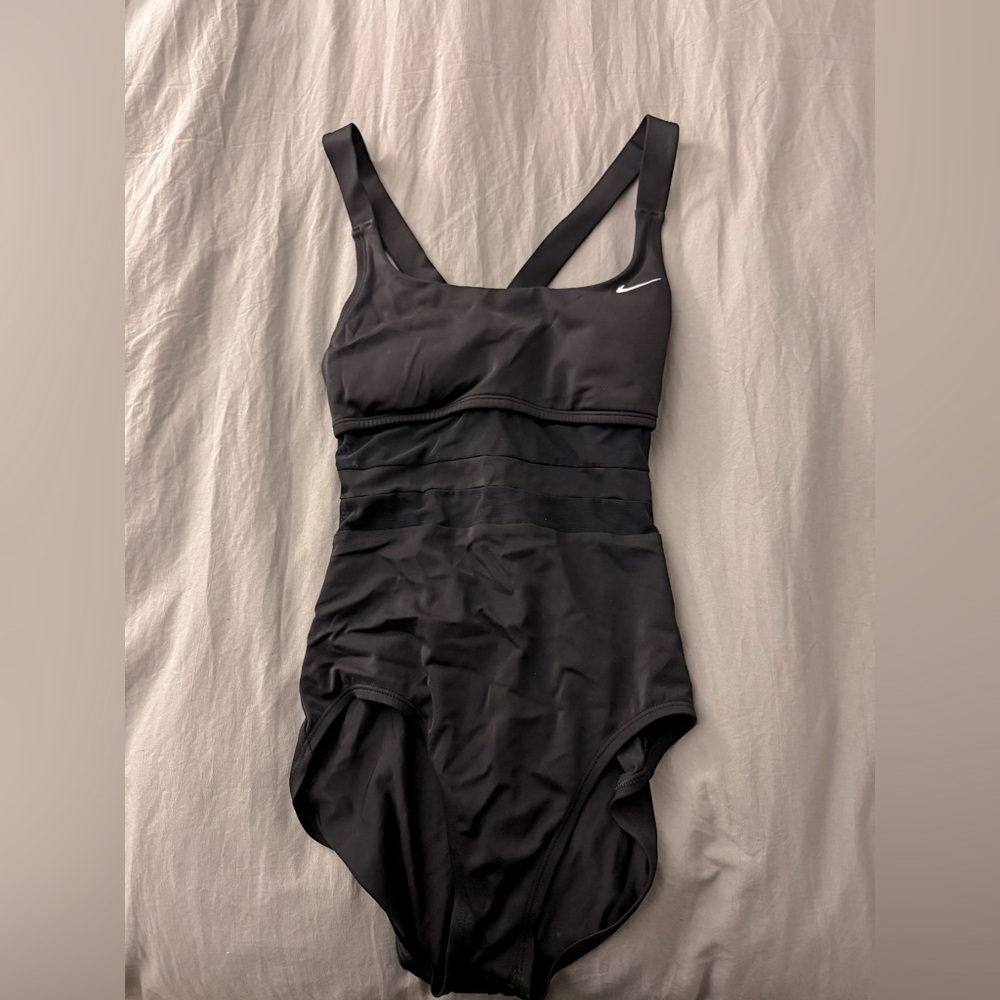 Nike black sports bathing suit, size small